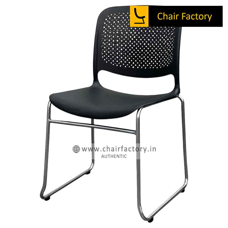 Black Soul Visitor Chair 